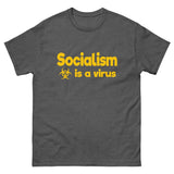 Socialism is a Virus Heavy Cotton Shirt