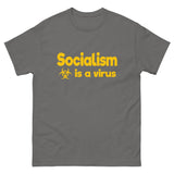 Socialism is a Virus Heavy Cotton Shirt