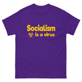 Socialism is a Virus Heavy Cotton Shirt