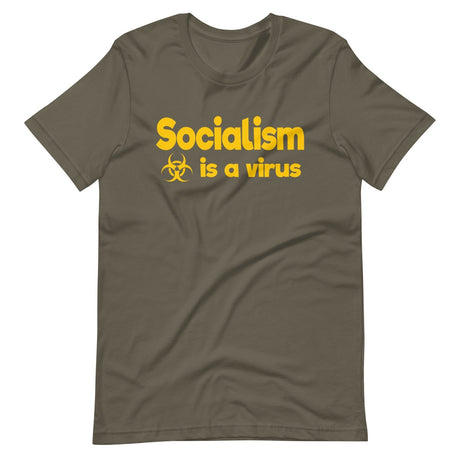 Socialism is a Virus Shirt