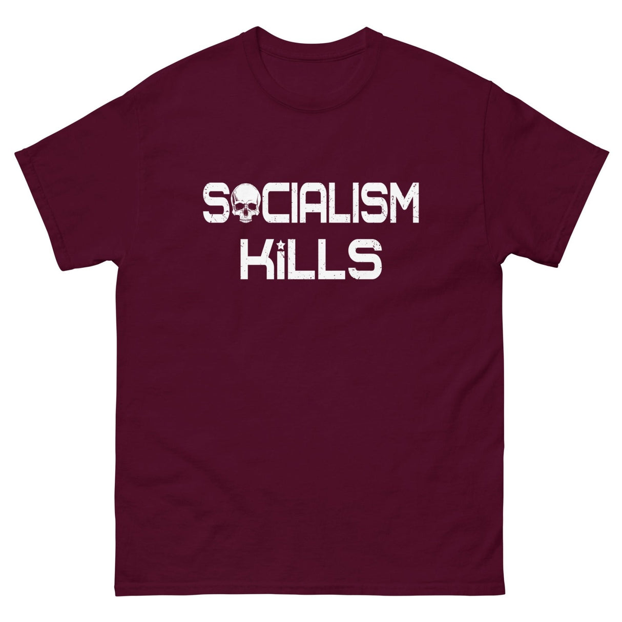 Socialism Kills Heavy Cotton Shirt