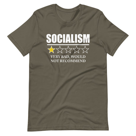 Socialism Very Bad Would Not Recommend Shirt