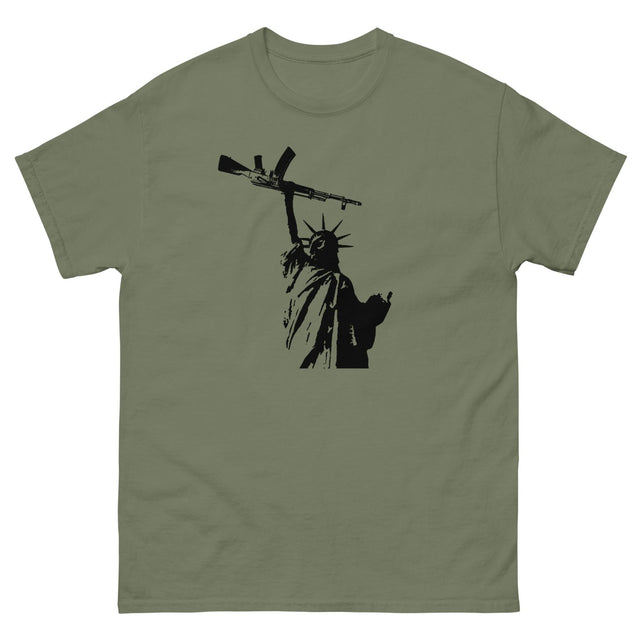 Statue of Liberty AK - 47 Heavy Cotton Shirt