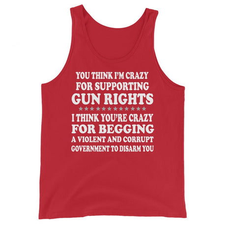 Supporting Gun Rights Tank Top