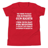 Supporting Gun Rights Youth Shirt