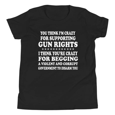 Supporting Gun Rights Youth Shirt