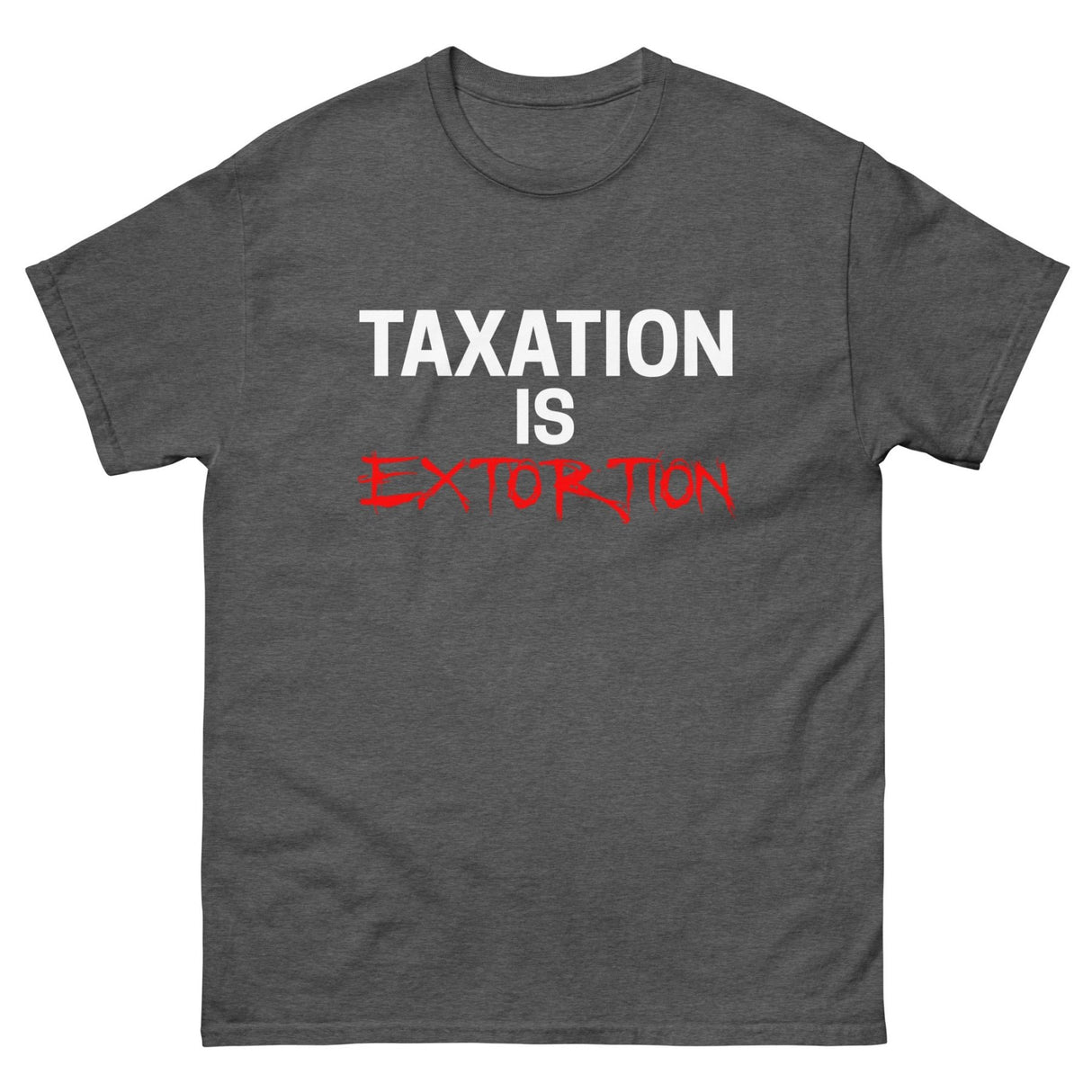 Taxation is Extortion Heavy Cotton Shirt