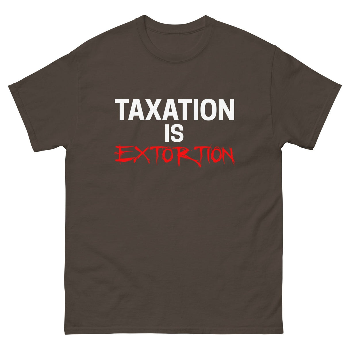 Taxation is Extortion Heavy Cotton Shirt