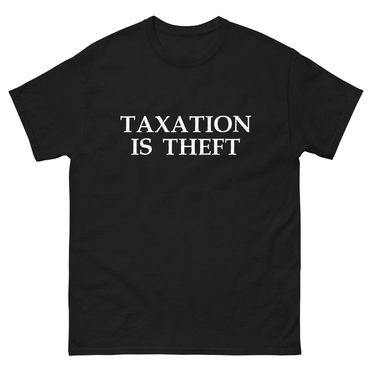 Taxation is Theft Heavy Cotton Shirt