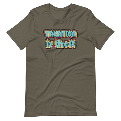 Taxation is Theft Retro Shirt