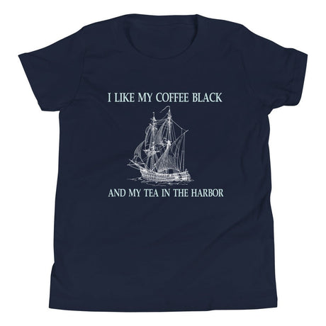 Tea in The Harbor Youth Shirt