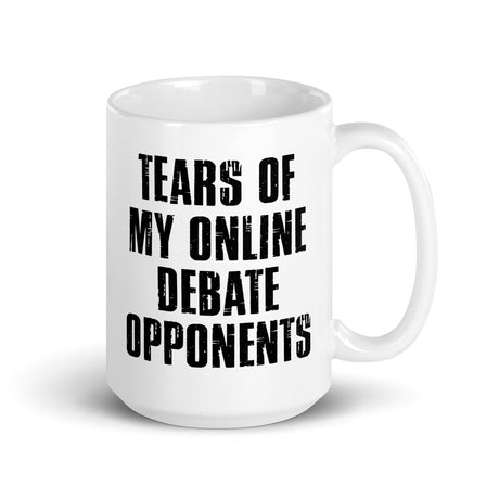 Tears Of My Online Debate Opponents Coffee Mug