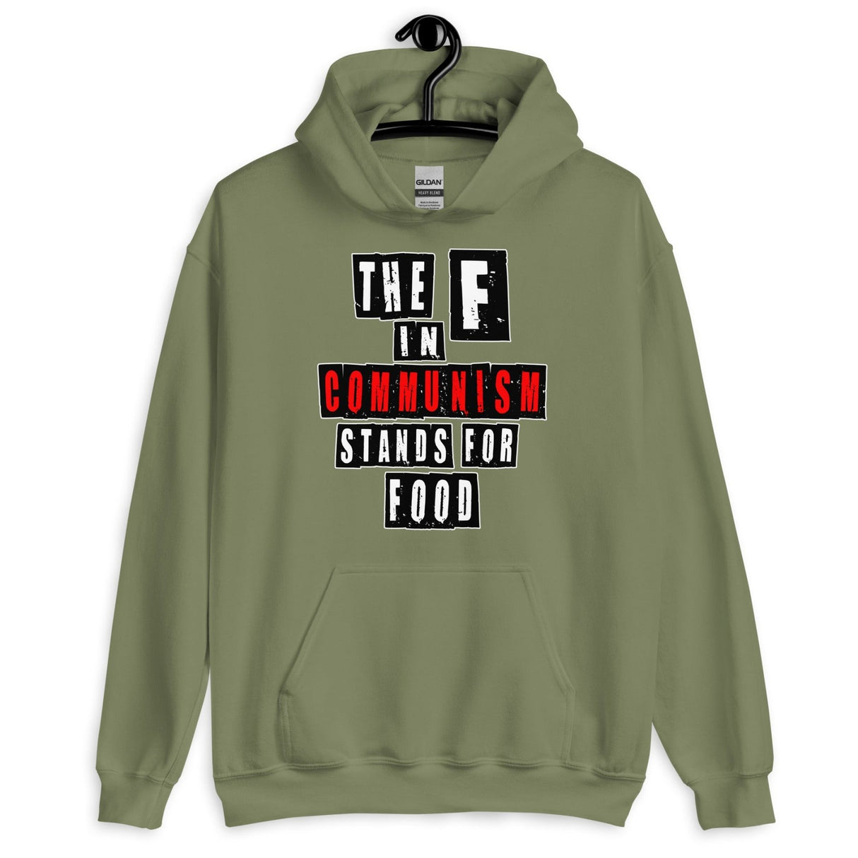 The F in Communism Stands For Food Hoodie