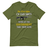 The First Rule of Gun Safety Shirt