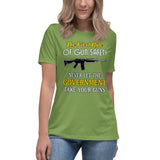 The First Rule of Gun Safety Women's Shirt