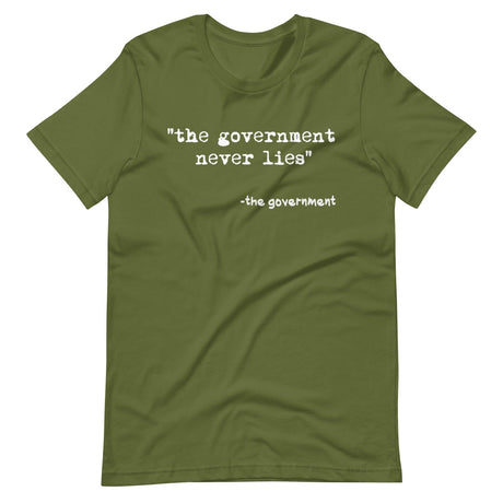 The Government Never Lies Shirt