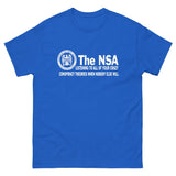 The NSA Conspiracy Theories Heavy Cotton Shirt