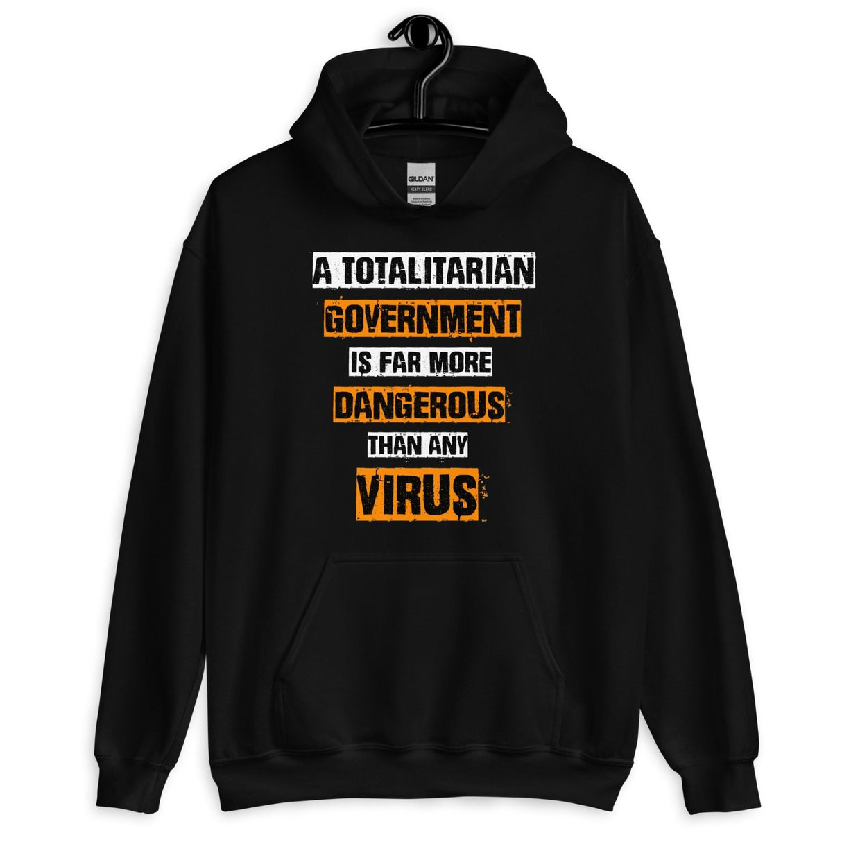 Totalitarian Government Virus Hoodie