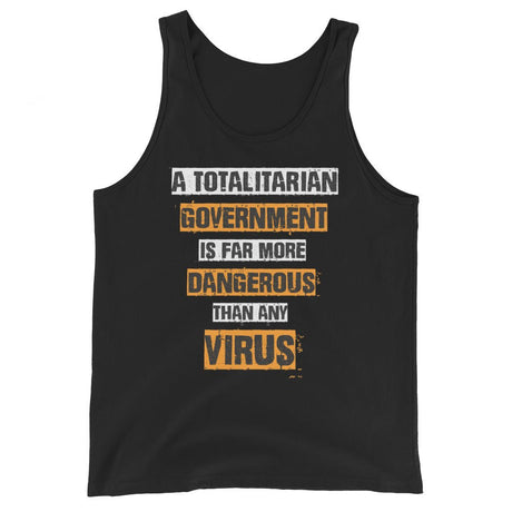 Totalitarian Government Virus Premium Tank Top