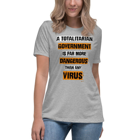 Totalitarian Government Virus Women's Shirt