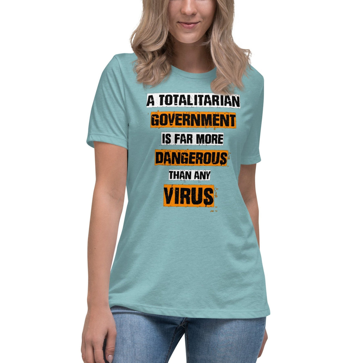 Totalitarian Government Virus Women's Shirt