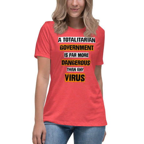 Totalitarian Government Virus Women's Shirt