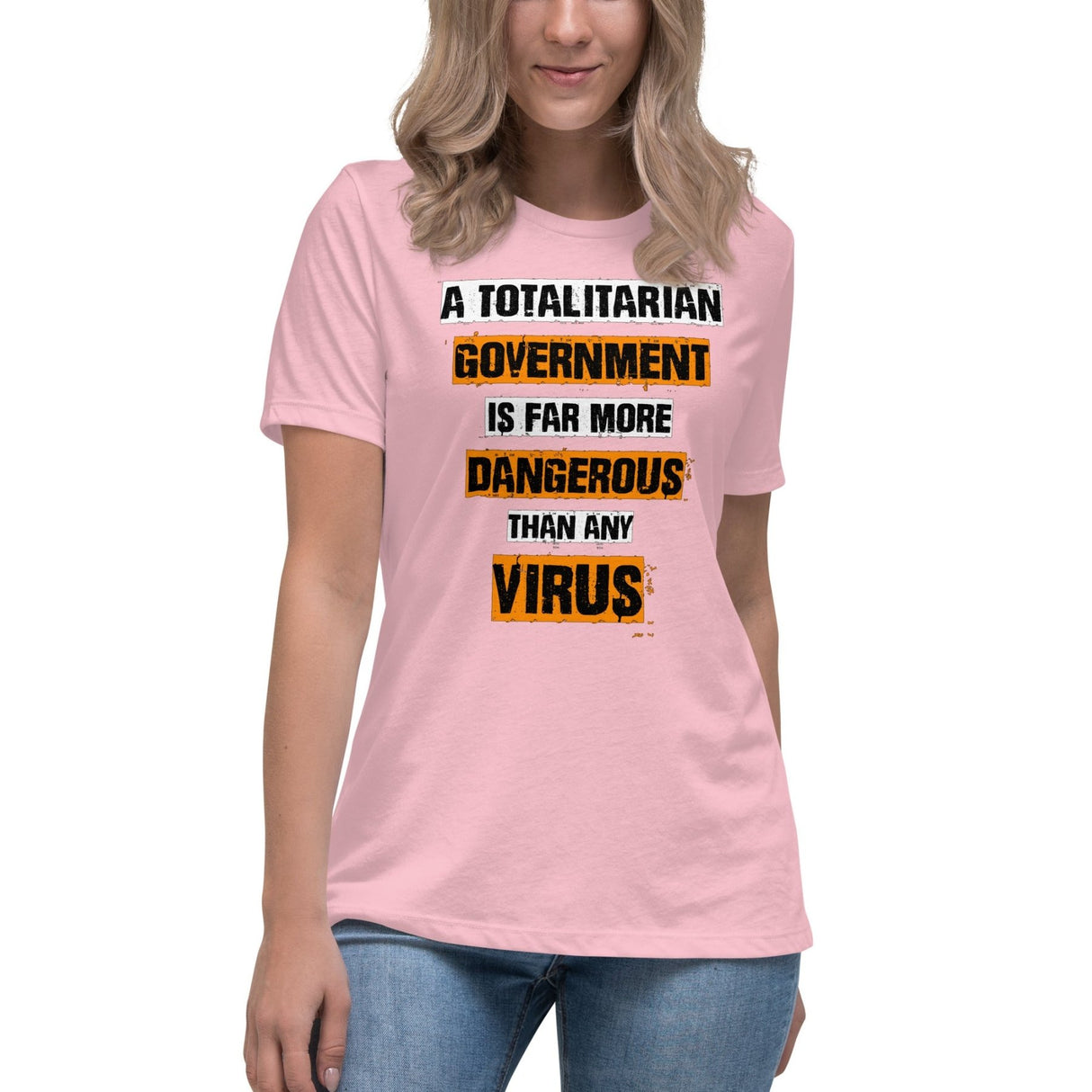 Totalitarian Government Virus Women's Shirt