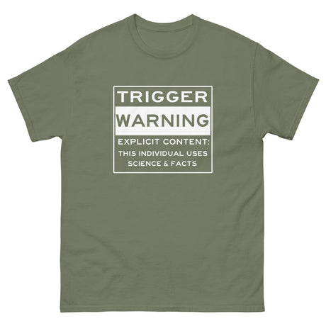 Trigger Warning Heavy Cotton Shirt