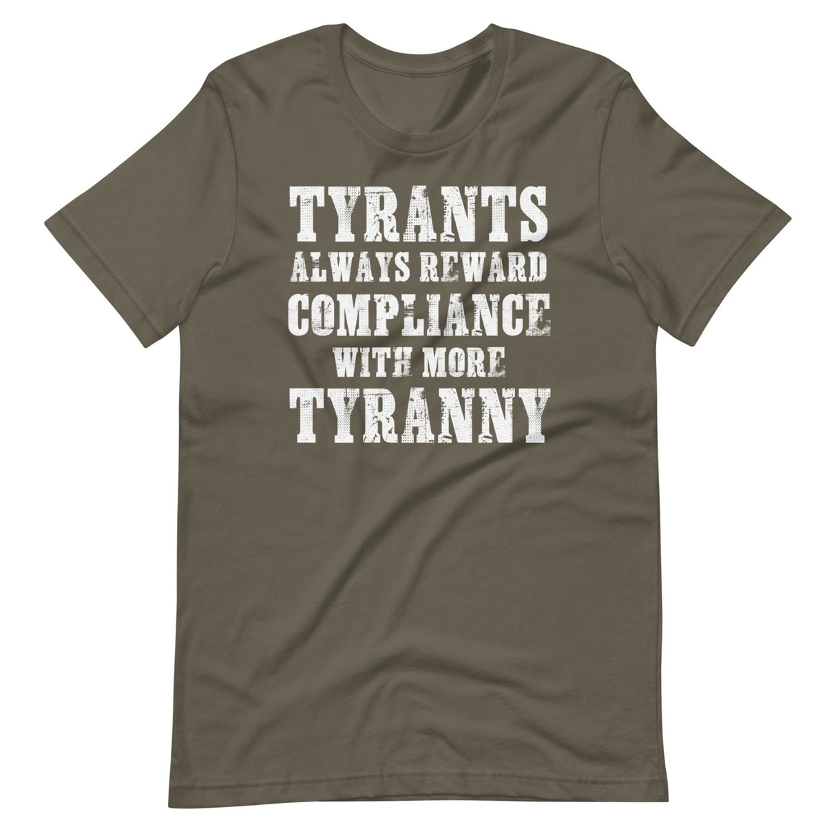 Tyrants Reward Compliance With More Tyranny Shirt