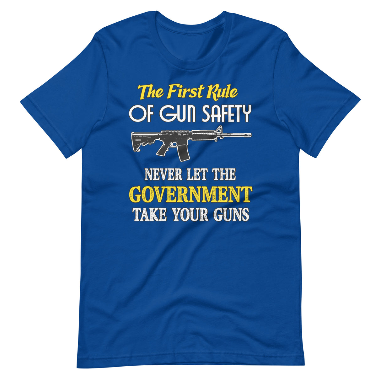 The First Rule of Gun Safety Shirt – Libertarian Country