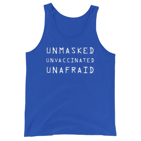 Unmasked Unvaccinated Unafraid Premium Tank Top