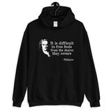 Voltaire Quote Hoodie