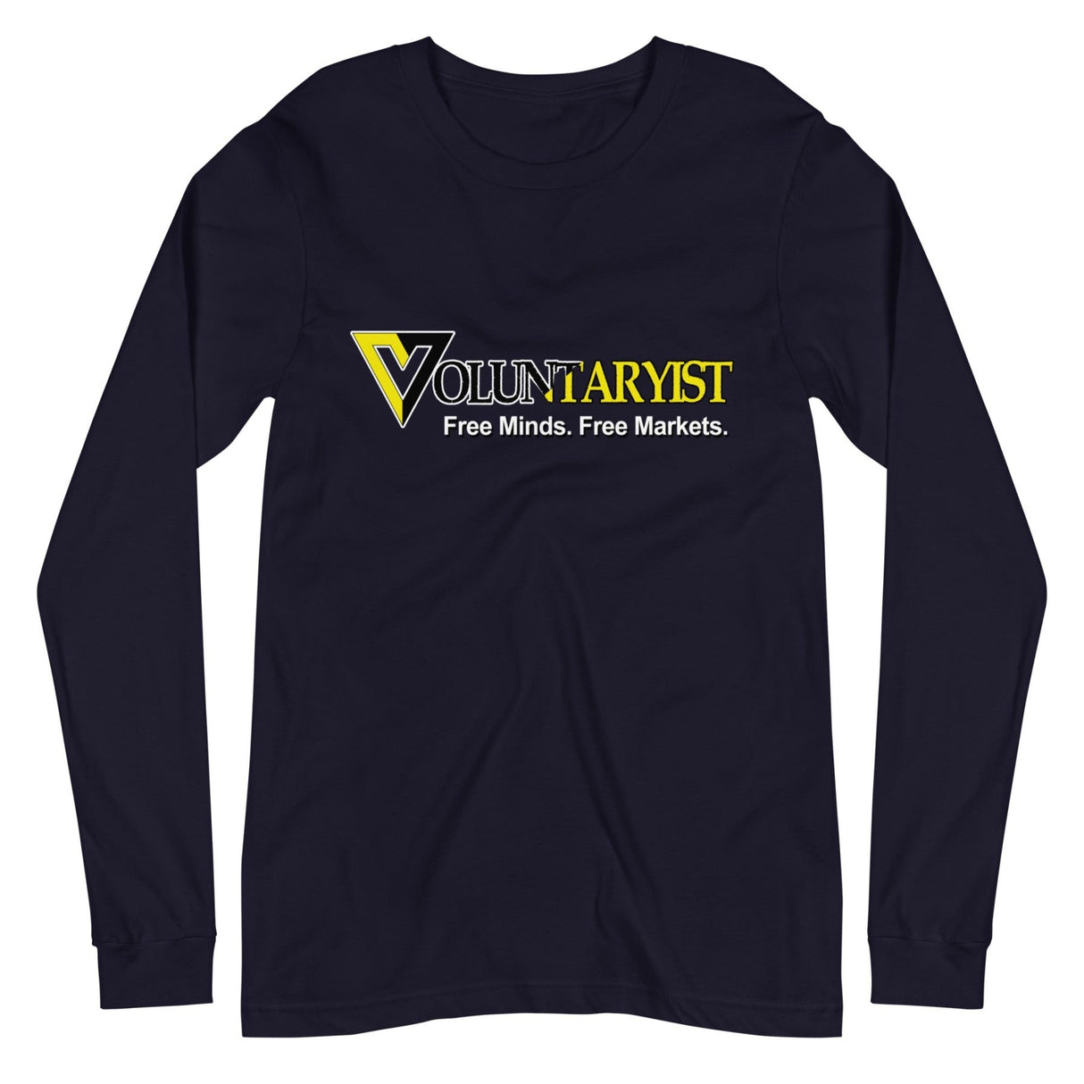 Voluntaryist Free Minds Free Markets Premium Long Sleeve Shirt