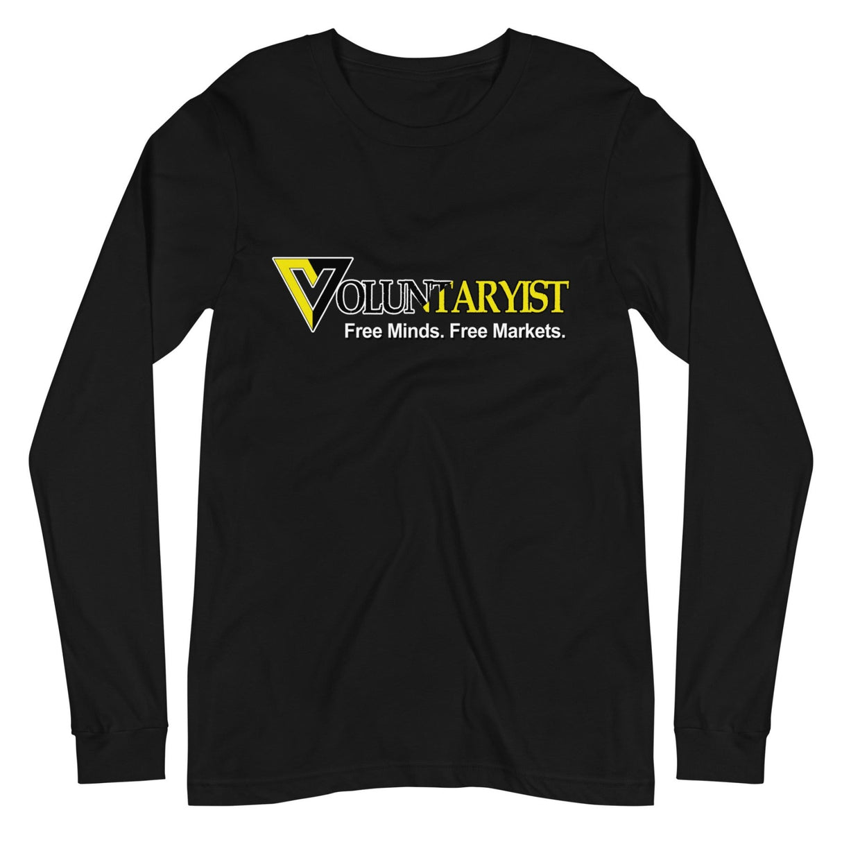 Voluntaryist Free Minds Free Markets Premium Long Sleeve Shirt