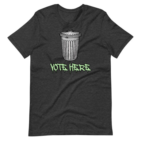 Vote Here Trash Can Shirt