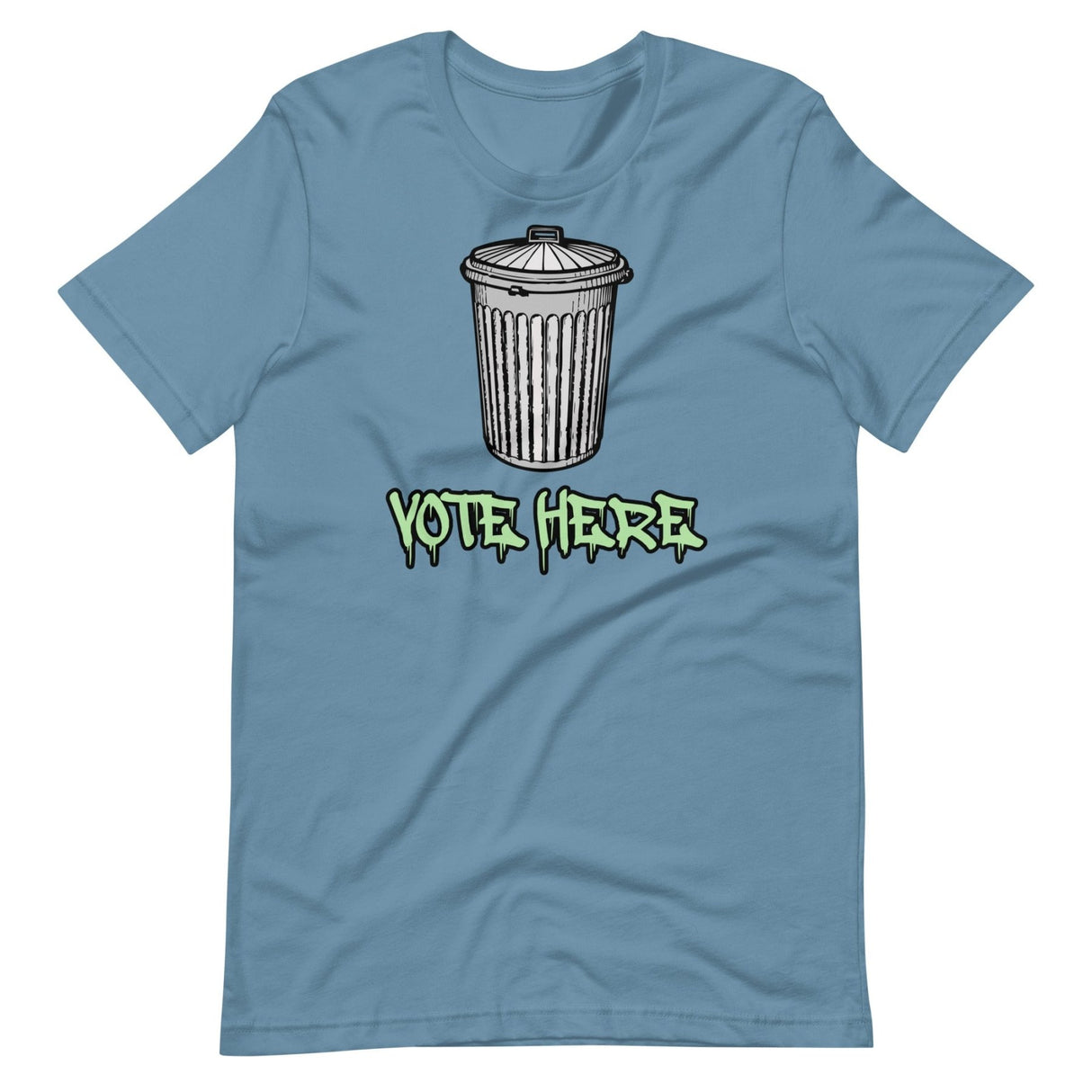 Vote Here Trash Can Shirt