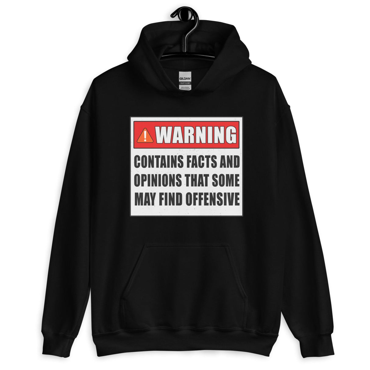 Warning Contains Facts That Some May Find Offensive Hoodie