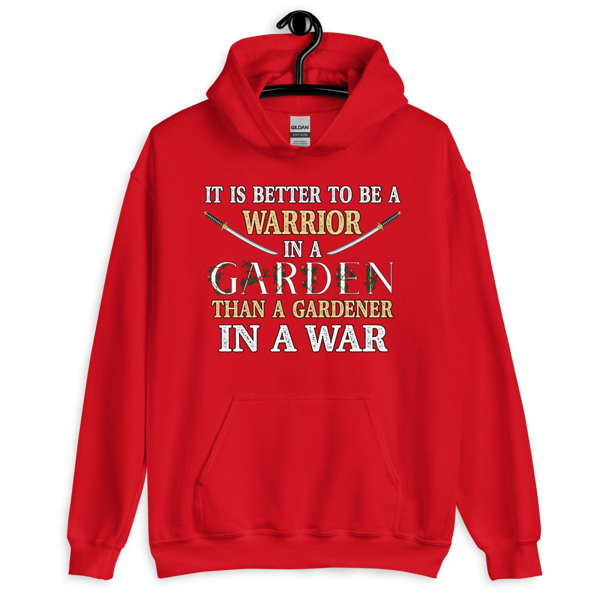 Warrior in a Garden Hoodie