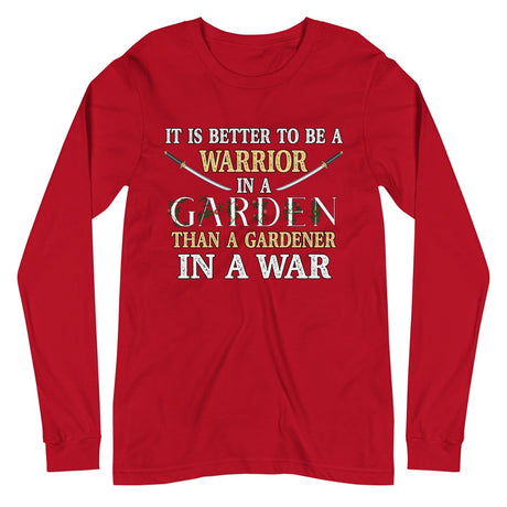 Warrior in a Garden Premium Long Sleeve Shirt