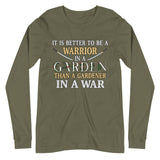 Warrior in a Garden Premium Long Sleeve Shirt