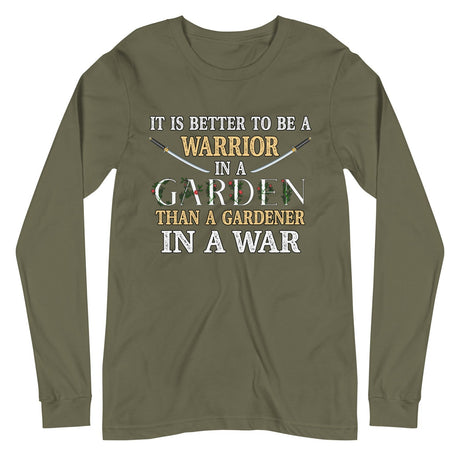 Warrior in a Garden Premium Long Sleeve Shirt