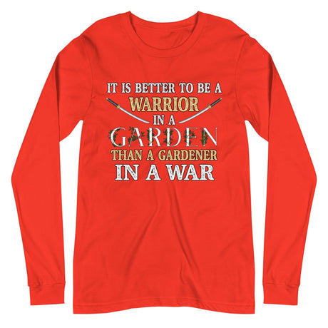 Warrior in a Garden Premium Long Sleeve Shirt