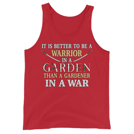 Warrior in a Garden Premium Tank Top