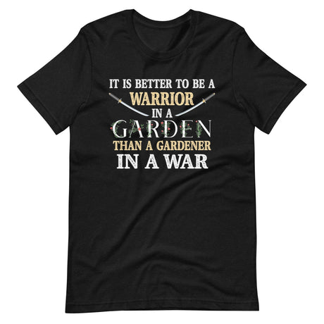 Warrior in a Garden Shirt