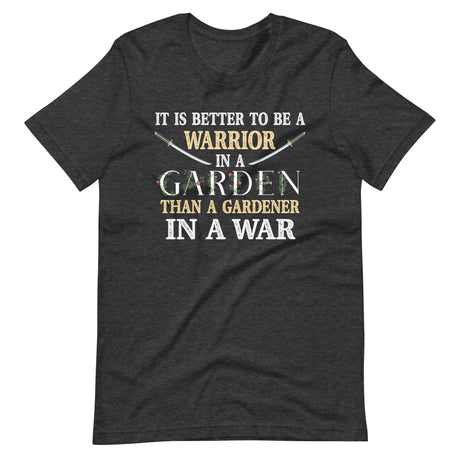 Warrior in a Garden Shirt