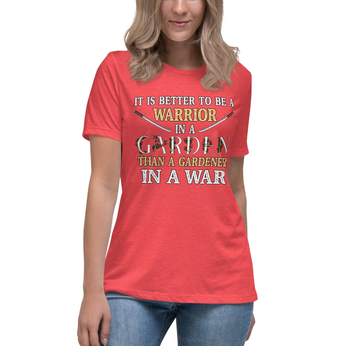 Warrior in a Garden Women's Shirt