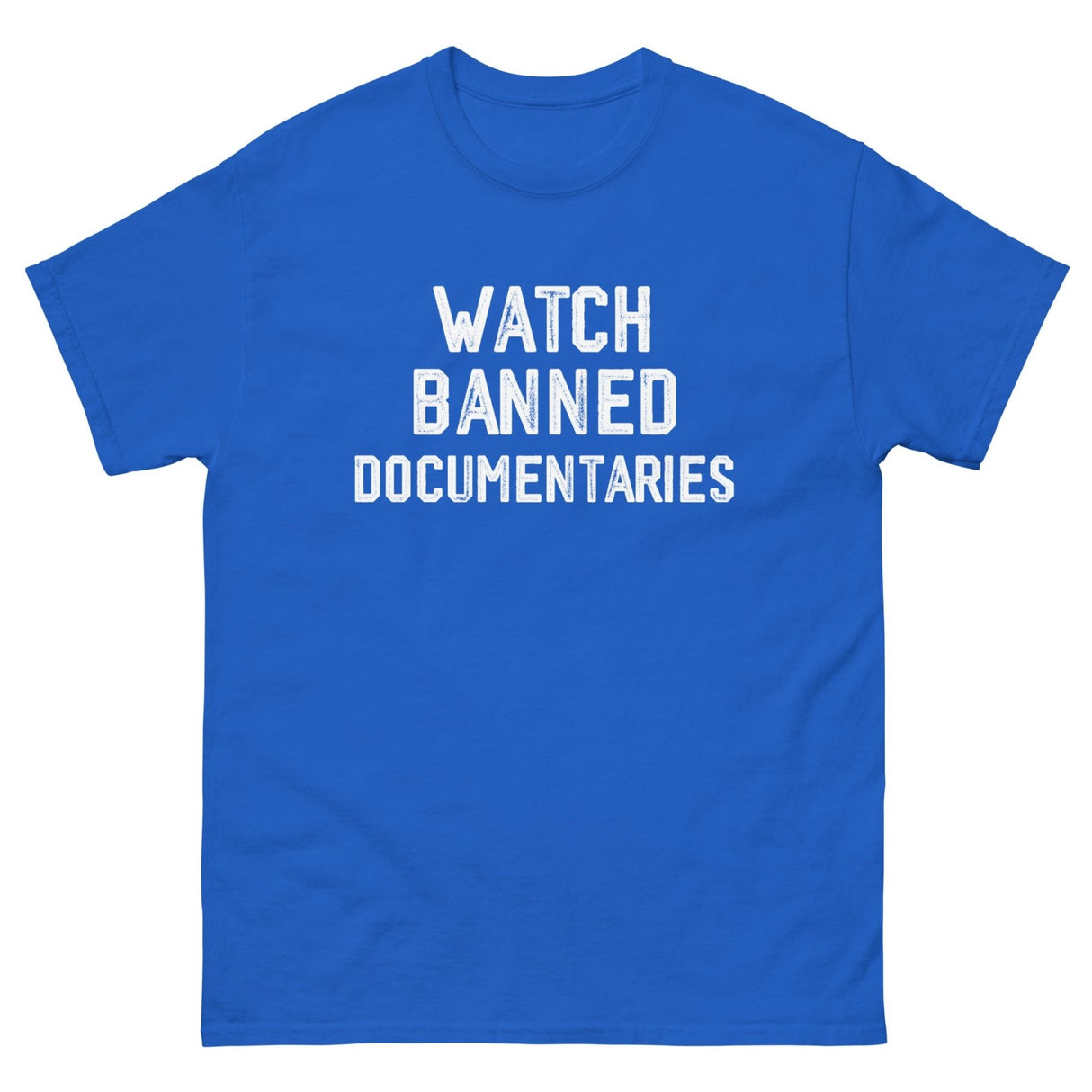 Watch Banned Documentaries Heavy Cotton Shirt