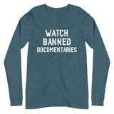 Watch Banned Documentaries Premium Long Sleeve Shirt