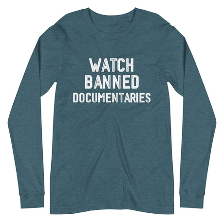 Watch Banned Documentaries Premium Long Sleeve Shirt