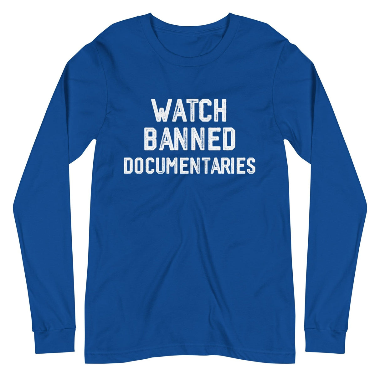 Watch Banned Documentaries Premium Long Sleeve Shirt